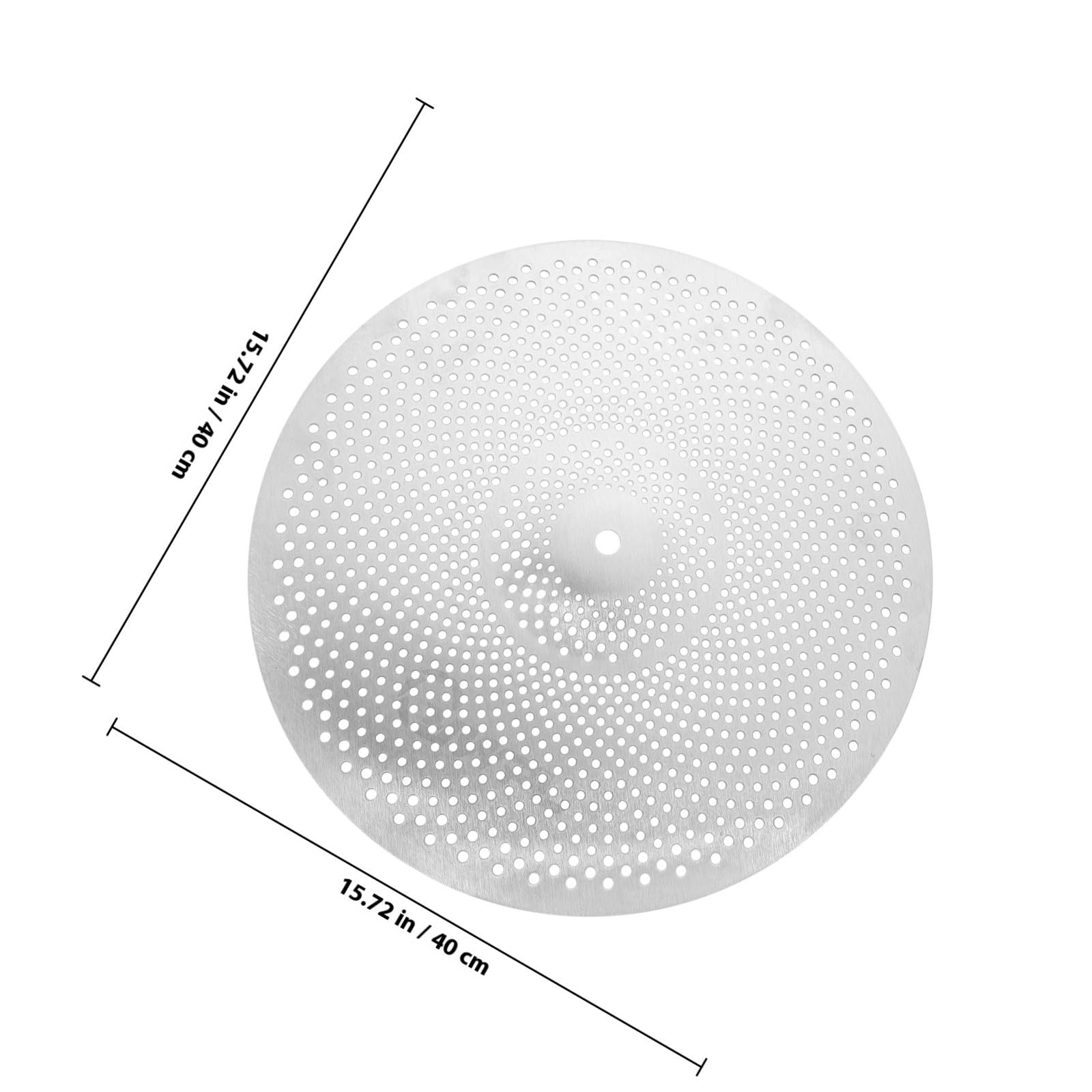 Homoyoyo Cymbale Sourdine 16 Pouces en Alliage Métal pour Batterie Cymbale Crash à Faible Volume Accessoire D'entraînement pour Batteurs Faible Volume Silencieuses