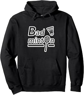 Badminton Club Racket Shuttle (Team Uniform) Wear, Cool, Cute Pullover Hoodie