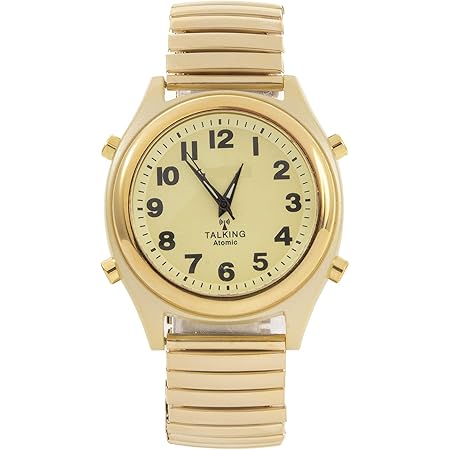 Atomic talking wrist watch Clearance