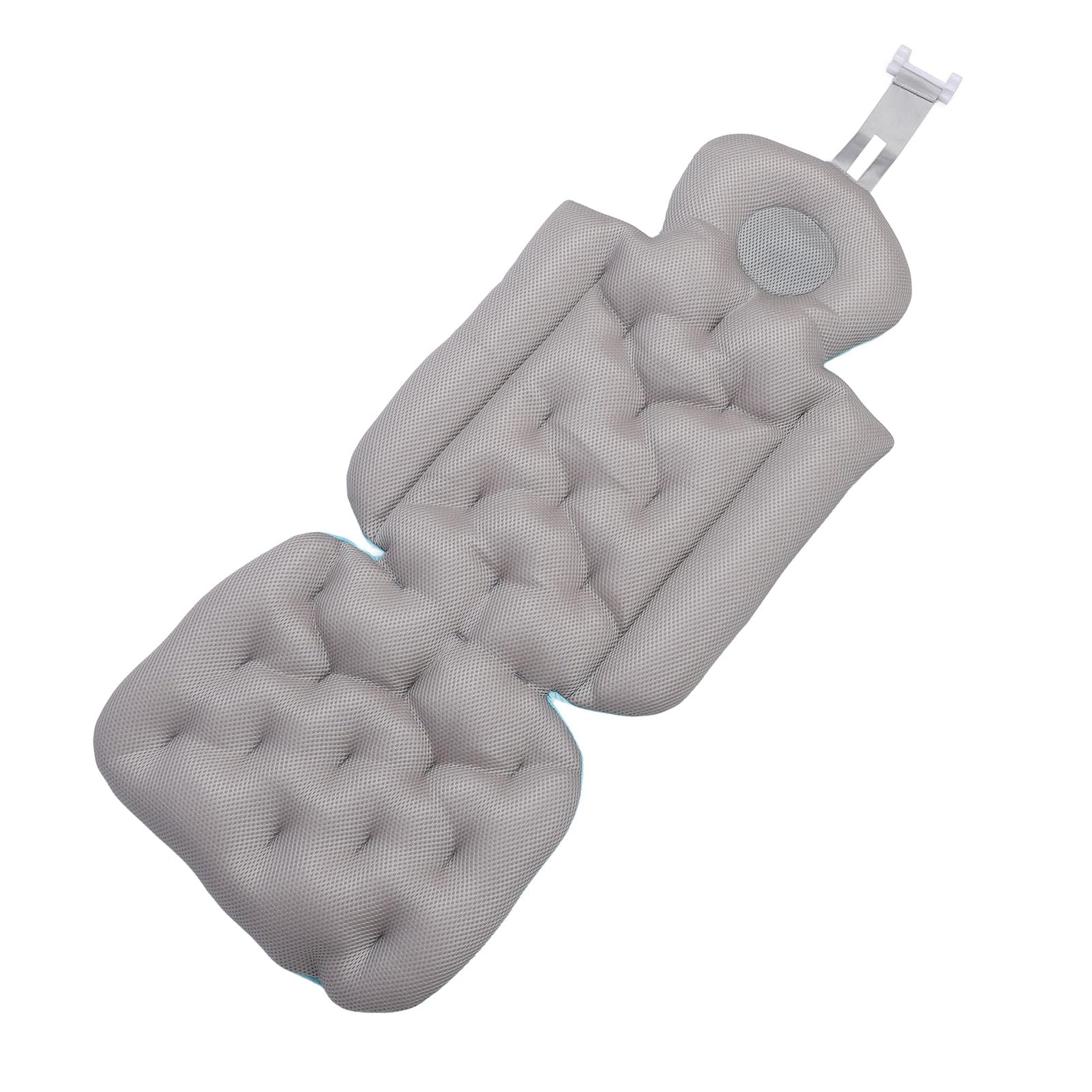 Acouto Cuscino da Bagno per Tutto il Corpo Supporto Morbido e Confortevole Forte Ventosa Cuscino da Bagno Antiscivolo per Adulti e da Comodo e Completo per il CorpoCuscino per VascaCuscino da (BLUE)