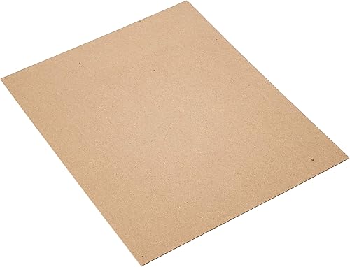 Miniatura 2 de Grafix de peso medio, láminas de madera prensada de 12 x 12 pulgadas, paquete de 25 unidades de color blanco.