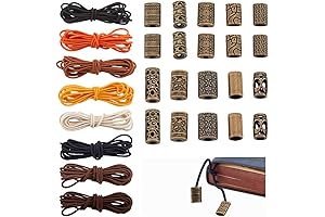 BENECREAT Elastic Bands for Journals with Alloy Risers