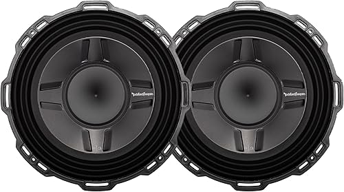 Rockford Fosgate - Dos subwoofers P3SD4-12 de montaje superficial Serie P3 de 12" Dual 4 Ohm Bobina de voz 800W Max