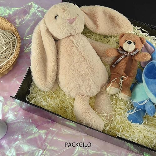 Miniatura 2 de 2 cajas de regalo negras extra grandes con tapa, 16.5 x 13 x 5.3 pulgadas, cajas de regalo gigantes magnéticas duras para regalos, ropa, bata,