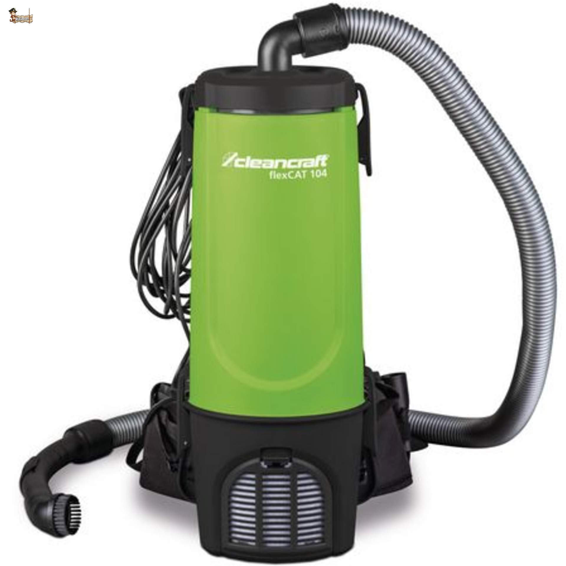 BricoLoco Aspirador de Mano y Mochila portátil Potente para Coche, hogar, Taller, Espacios reducidos. Industrial. con arnés Acolchado. En seco. ¡¡¡ CÓMODO Y PRÁCTICO !!!