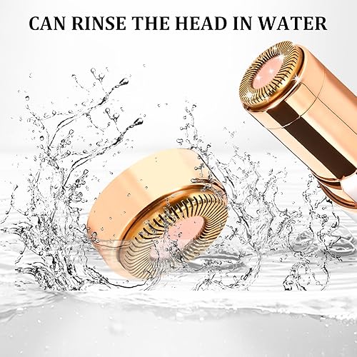 Painless Facial Hair Remover for Women - Electric Rechargeable(white)