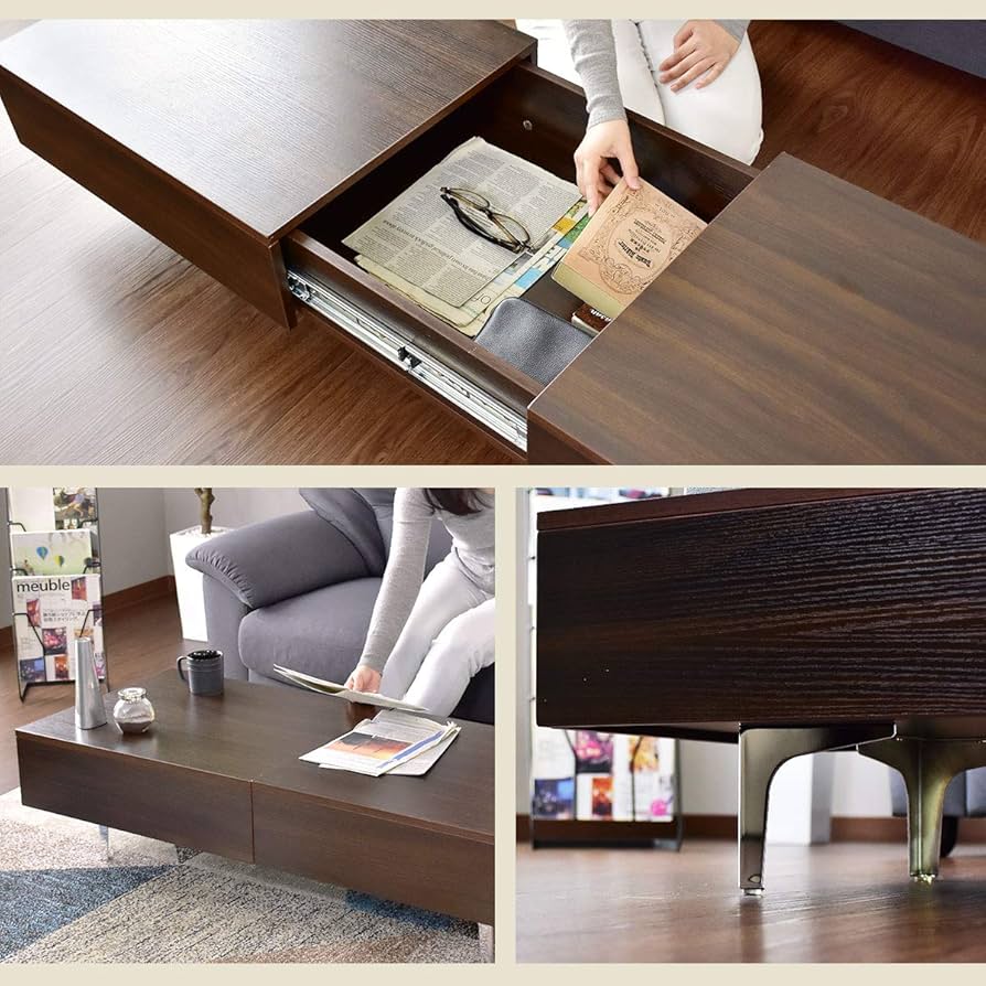Doris ドリス　センターテーブル　リビングテーブル　ローテーブル　引き出し 引き出し付きセンターテーブル Dris (ドリス) | 家具・インテリア通販