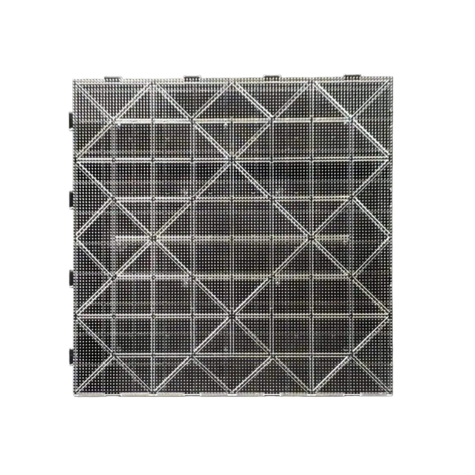 Fuse Beads Pegboards 104x104 Pins Fuse Beads Pegboards 2.6mm Heat Resistant Perler Boards Lengthen Nail Square(Transparent)