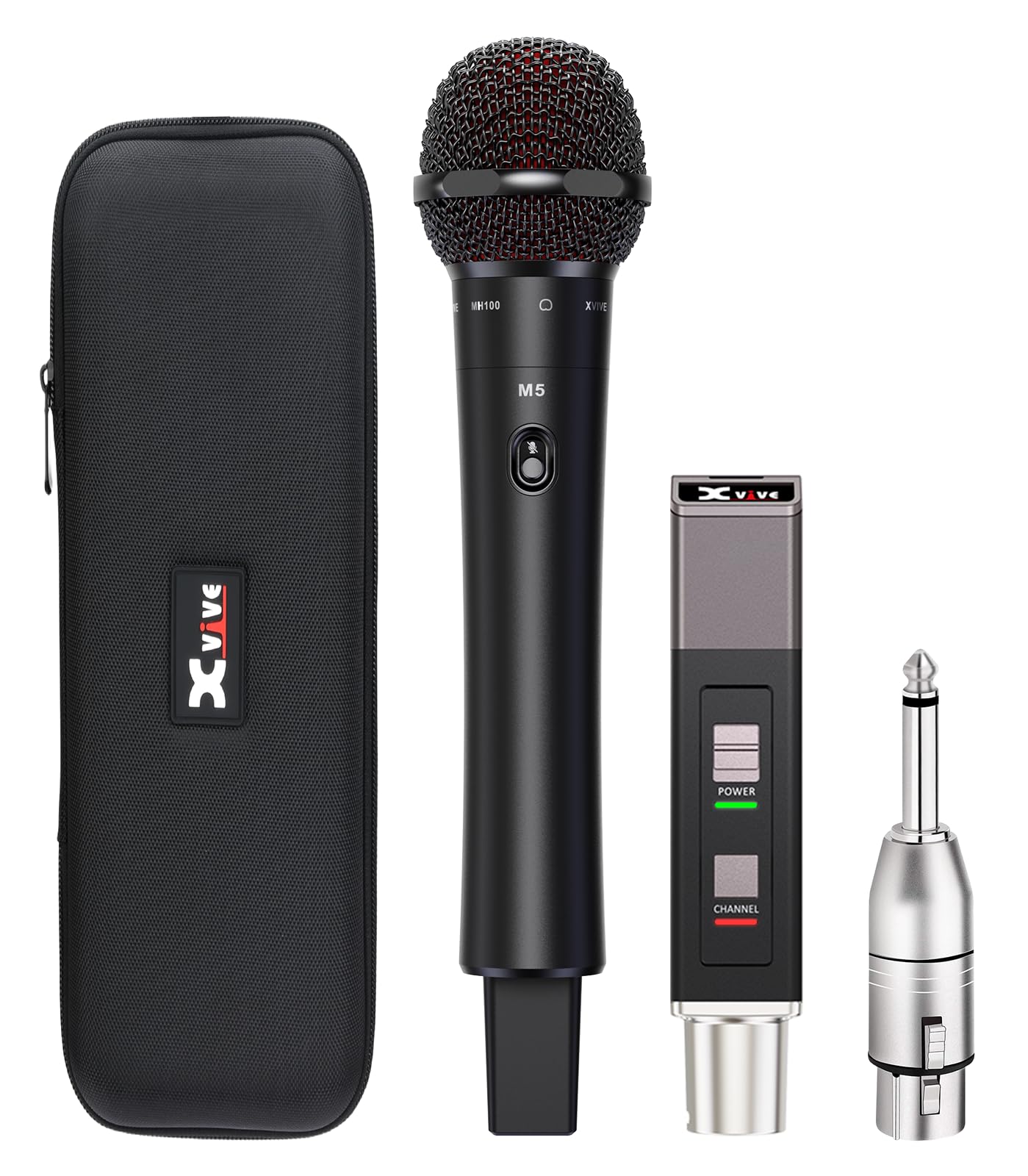 配信機器・PA機器・レコーディング機器 Xvive Microphone Wireless System Amazon.com: Xvive M5 Wireless Microphone System with Handheld