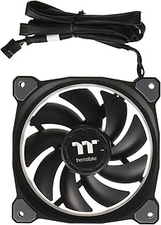 Thermaltake Riing Plus 12 RGB TT Premium Edition 120mm Software Enabled Circular 12 Controllable LED RGB Riing Case/Radiator Fan - Single Pack - CL-F059-PL12SW-A