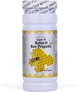Nu-Health Super III Natural Bee Propolis – 200 Softgels – Supports Immune Function & Antioxidant Defense
