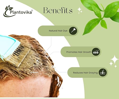 Miniatura 4 de Polvo de henna 100% natural y puroLawsonia Inermis para el cabello, color rojo anaranjado, triple desplazamiento, pasta de henna suave y conos, sin