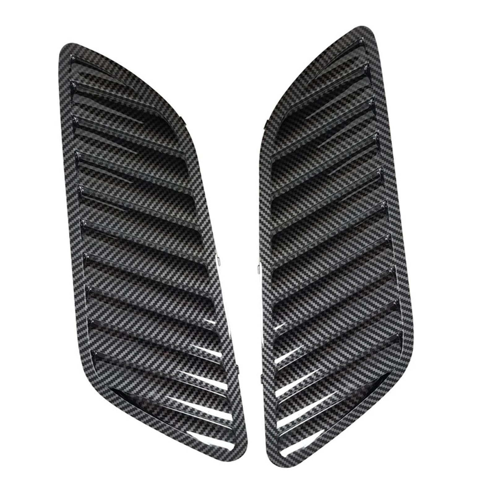 Grille ventilation capot avant look carbone pour E90 E91 E92 F30 E46 DTM - 4