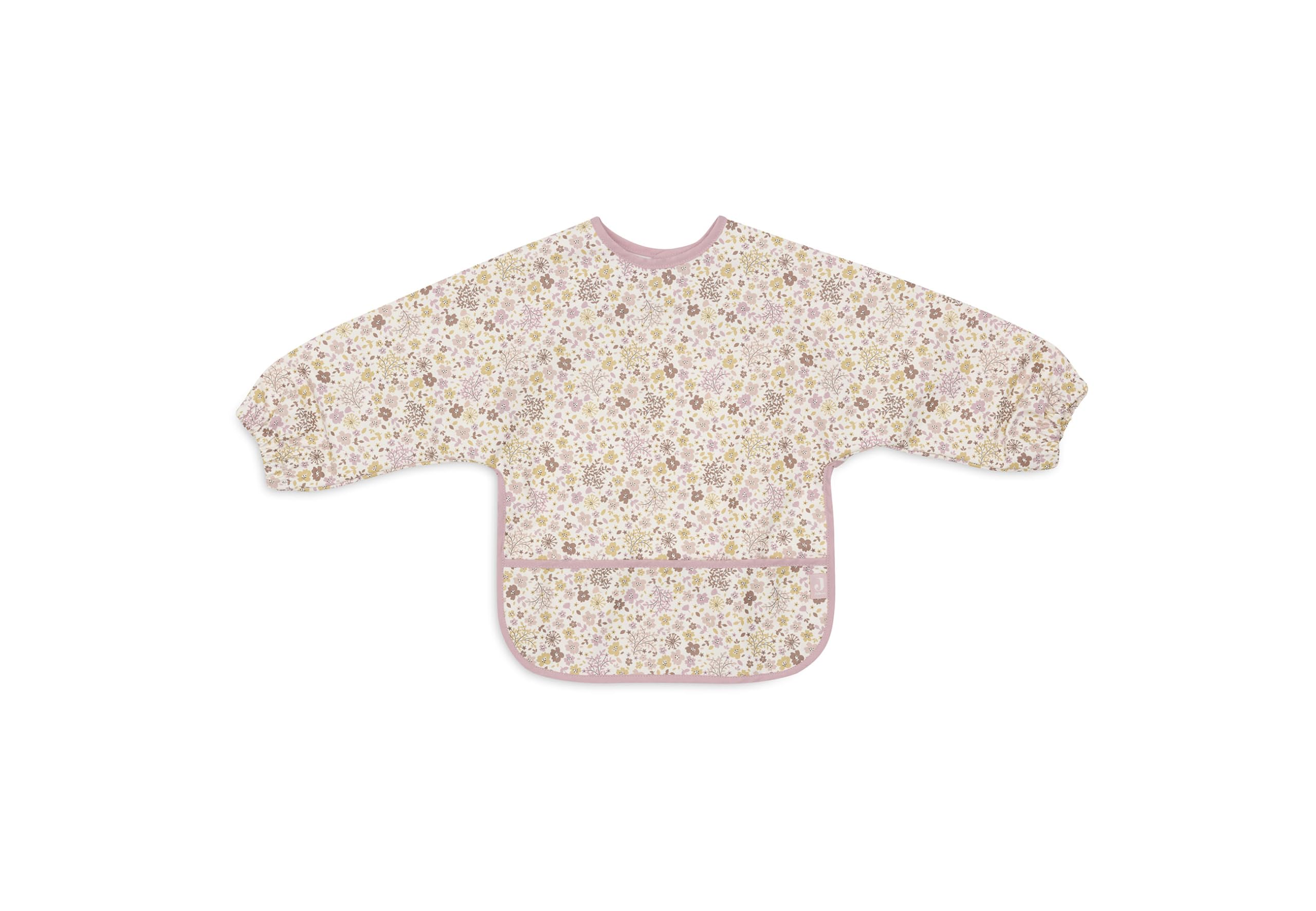 Jollein Long-Sleeved Bib Baby - Flower Fairies - Waterproof Bib - with Velcro - Baby Bib - Bib Bandana, Toddler
