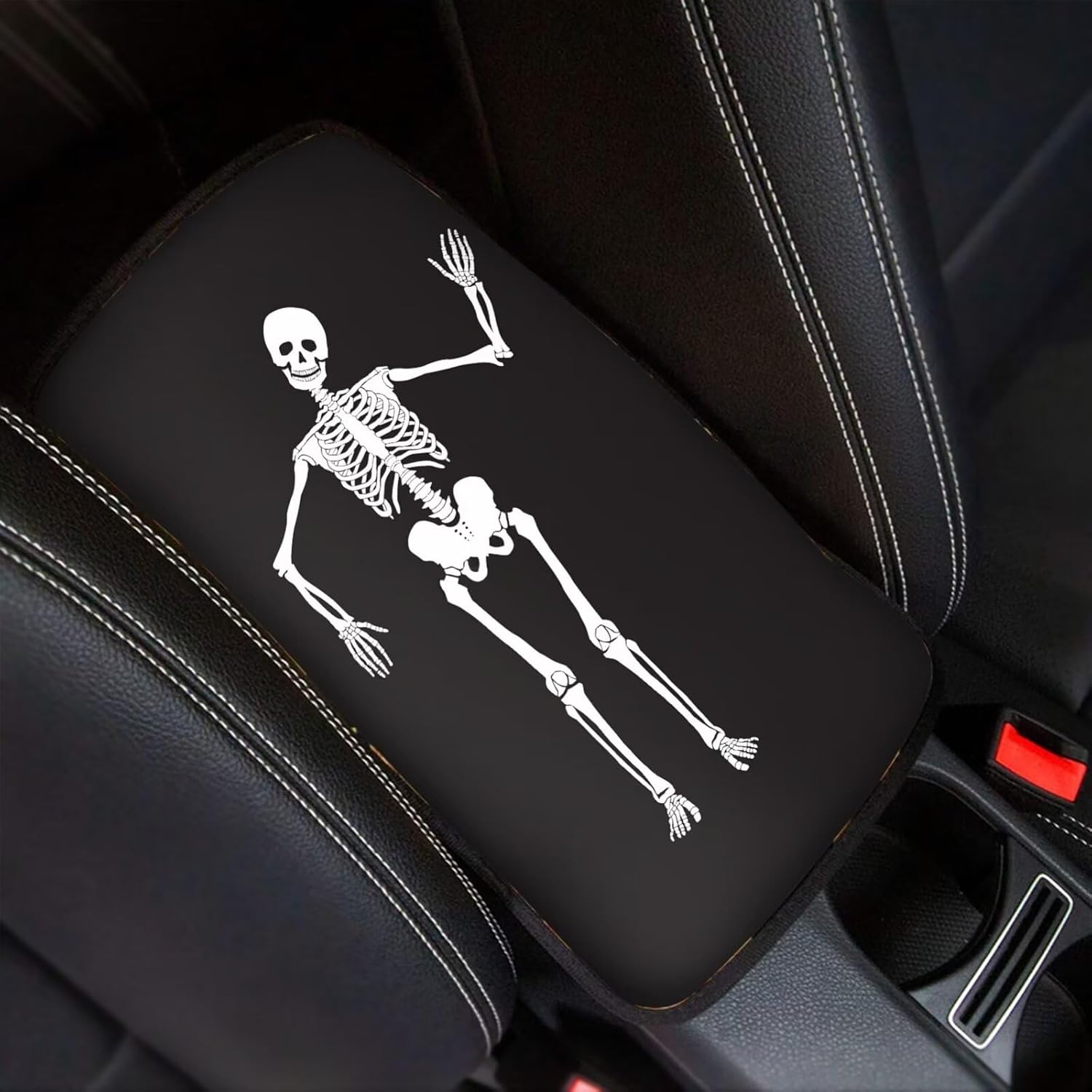 Tomeusey Skeleton Automotive Center Consoles Cover, Universal Center