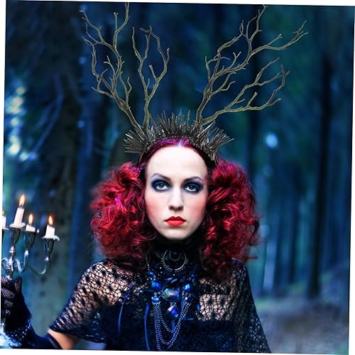 Miniatura 6 de IMIKEYA 3 tallos de plantas artificiales, ramitas artificiales de madera flotante, flores de Halloween, jarrones de Ikebana, plantas artificiales