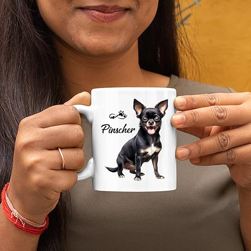 Miniatura 139 de Taza de café negra personalizada con nombre Chow Chow Chow de 11 onzas, taza de café blanca personalizada para perros Chow Chow, regalos para Chow
