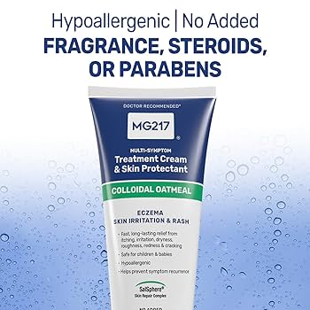 ダーマシナジークリーム　70包 Amazon.com: MG217 Eczema Body Cream with 2% Colloidal