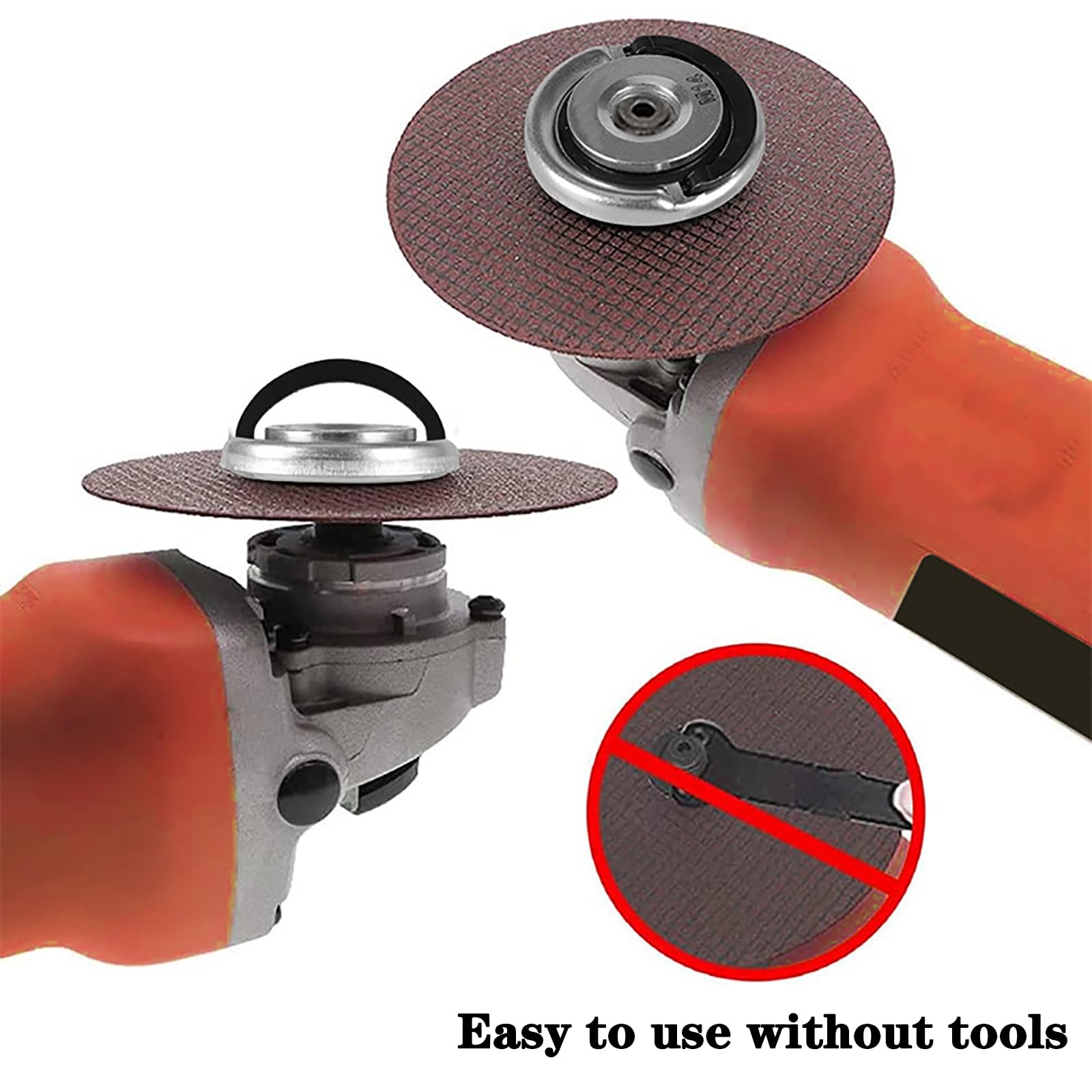Accessori Smerigliatrice Angolare M14 2 Pezzi Dado Serraggio Rapido M14 Per Smerigliatrice - Accessori Per Mole E Dischi Da Taglio Flessibile Da Taglio