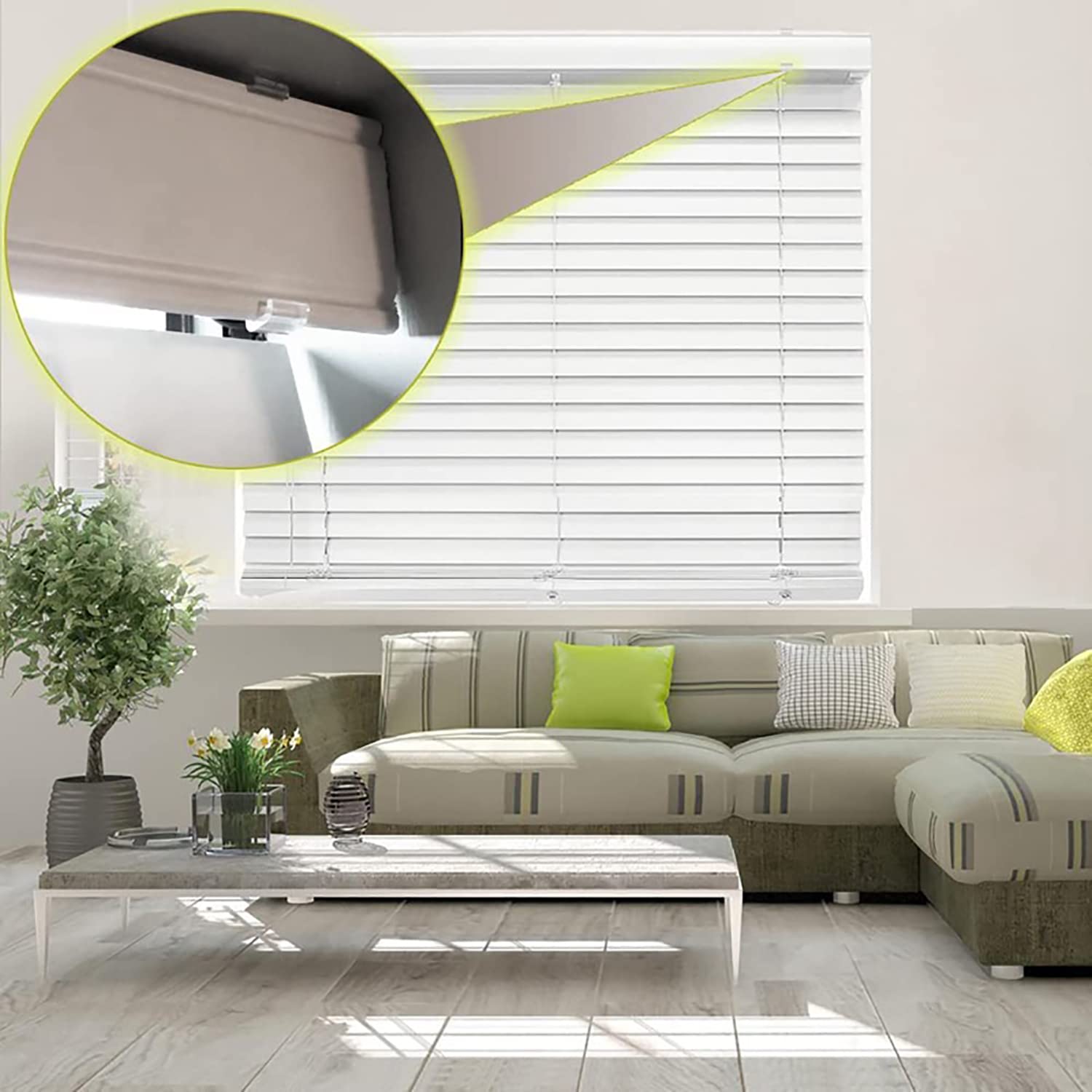 10 Clips Transparents Pour Fixation Rideau/Cantonnière - Invisibles - 6,4 Cm - Stores Fenêtre - Fixation Plastique Durable
