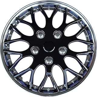 Satz Radzierblenden Missouri 14-Zoll Chrom/Schwarz