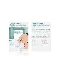 Vista 4 de Frida Baby Breathefrida - Toallitas para la nariz para niños pequeños y bebés, toallitas salinas para nariz, pecho, alivio de alergias, sin alcohol