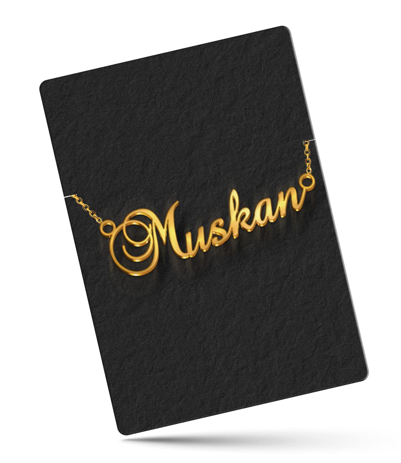DREAMRAX Muskan Name Necklace in Gold Polish – Elegant Cursive Font, Splash Proof & Anti-Tarnish Personalized Jewelry for Women, Customized Gift for Girls (B09HMM3CDF) Amazon Price History, Amazon Price Tracker
