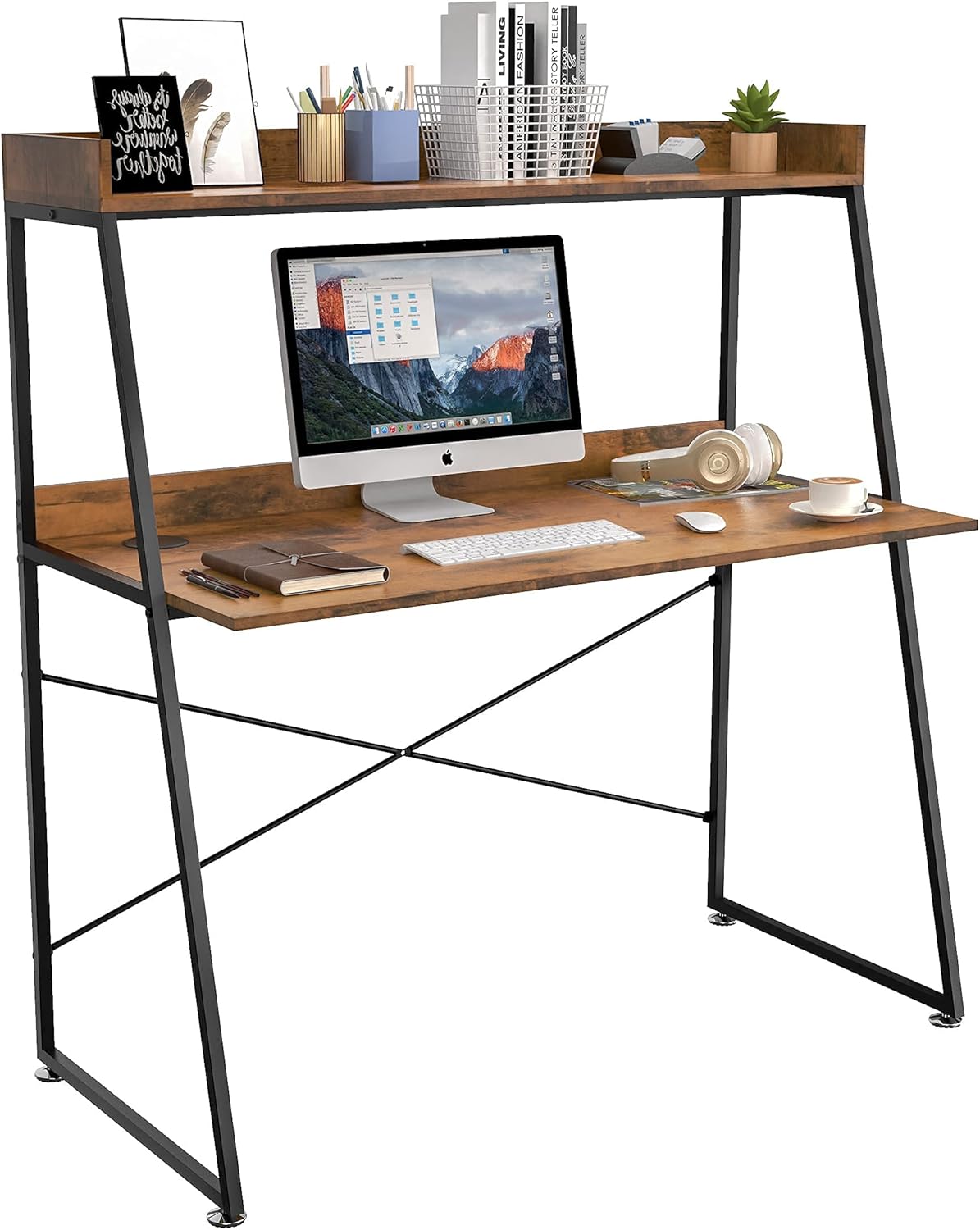 small ergonomic computer desk