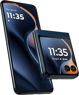 Motorola(モトローラ) motorola razr 60|12GB/512GB|ジブラルタルシーネイビー|SIMフリースマホ 本体 端末|折りたたみスマホ|NFC/FeliCa 対応|正規代理店品|6.9インチ|有機EL|FHD+|IP48防水防塵|大容量バッテリー 4,500mAh|PB8E0000JP