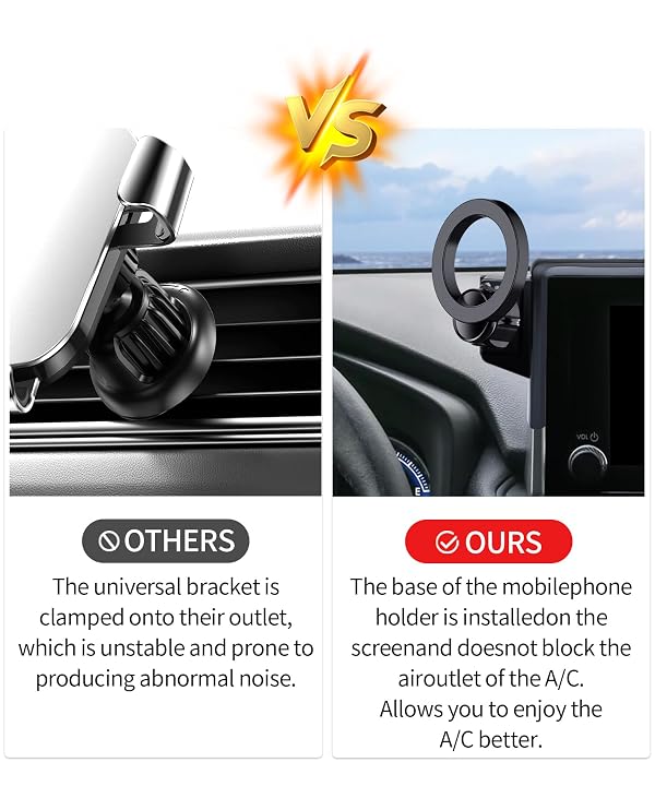 Car Phone Holder for Volvo XC60 / Volvo XC90 2025 2026, 11.2-inch Screen by MaserWeller - Used condition - Image 9