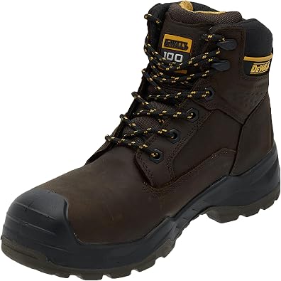 DEWALT Herndon Men's Waterproof, Steel Safety Toe, Leather Work Boots