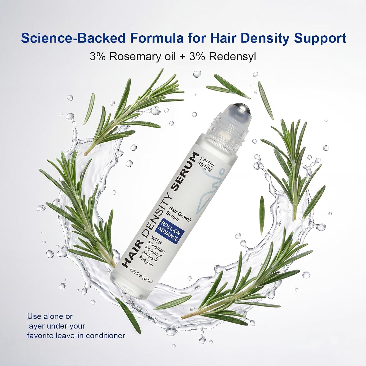 Rosemary Hair Growth Serum Roll On-Serum for Hair Loss & Hair Regrowth