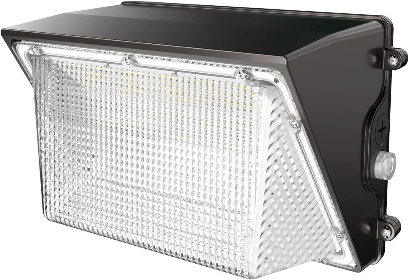 LED Wall Pack Light: 150W Security Wall Lights with Dusk-to-Dawn Photocell - 5000K 120V LED Wall Lights for Paito Yard Shop Warehouse Barn Factory UL Listed