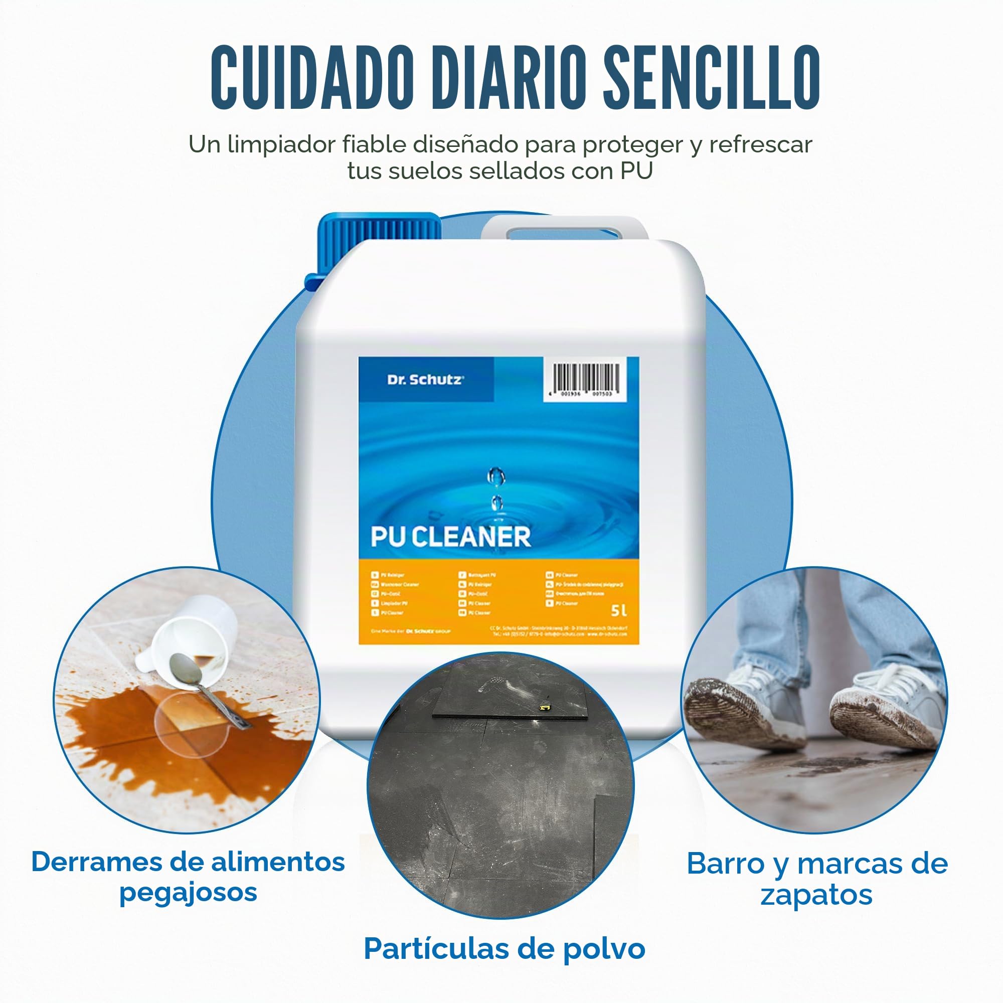 Dr. Schutz - Limpiador de poliuretano. 5 l