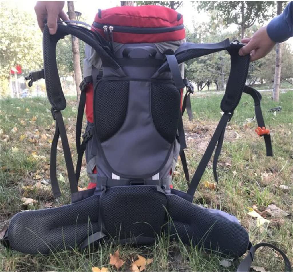 Plecak męski o dużej pojemności 80 l, kemping, turystyka, plecak outdoorowy, plecak podróżny