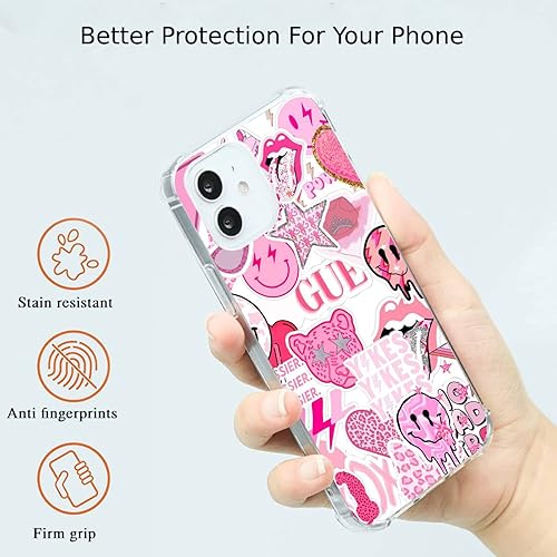 Miniatura 8 de Funda de periódico estética clásica compatible con iPhone 1212 Pro, diseño de periódico retro, de silicona, a prueba de golpes, TPU antiarañazos,