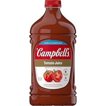 Campbell’s 100% Tomato Juice, 64 fl oz Bottle