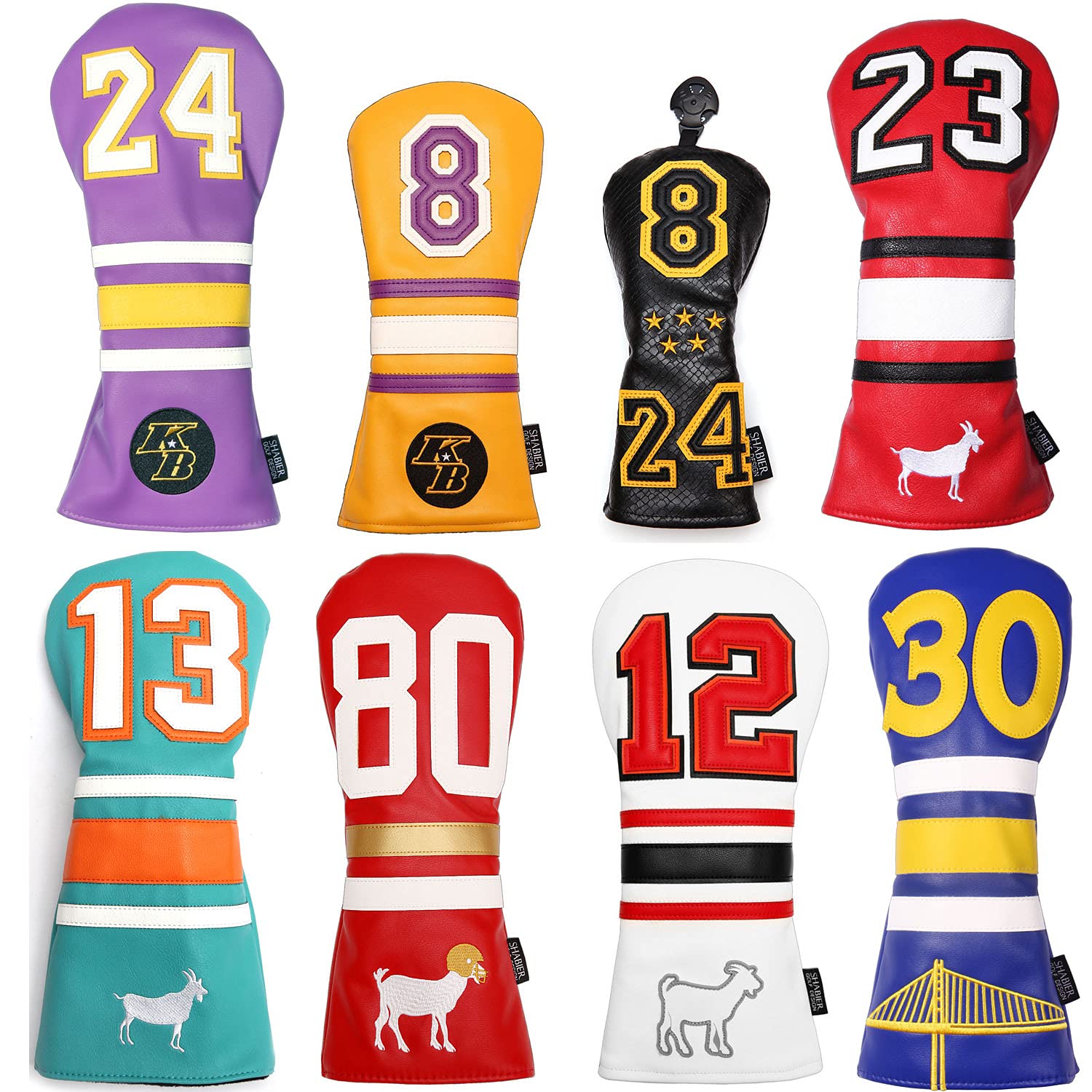 SHABIER Golf Sports Style Golf Wood Club Headcover Driver Cover for Taylormade M5 M6 Driver