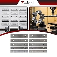 Vista 7 de findmall Juego de 9 pares de bloques paralelos de precisión de 1/4 x 6, juego de herramientas de calibre endurecido 0002