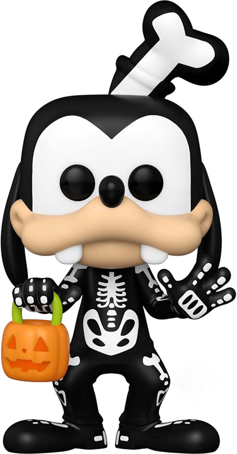 Funko Pop! Disney - Goofy (Skeleton) Glow in The Dark Figure (Entertainment Earth Exclusive)