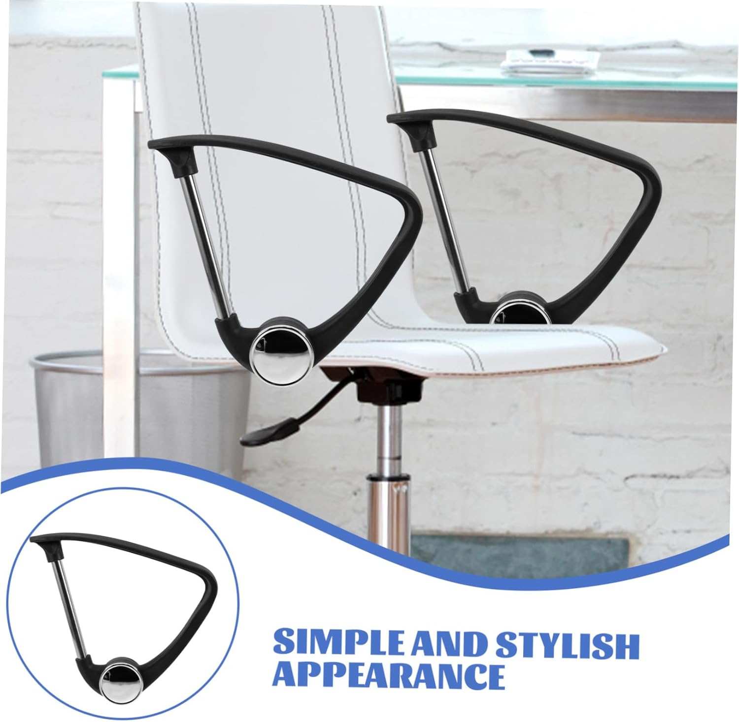 Gadpiparty 2pcs Office Chair Arm Pads Chair Armrest Covers Suitable for Home Office