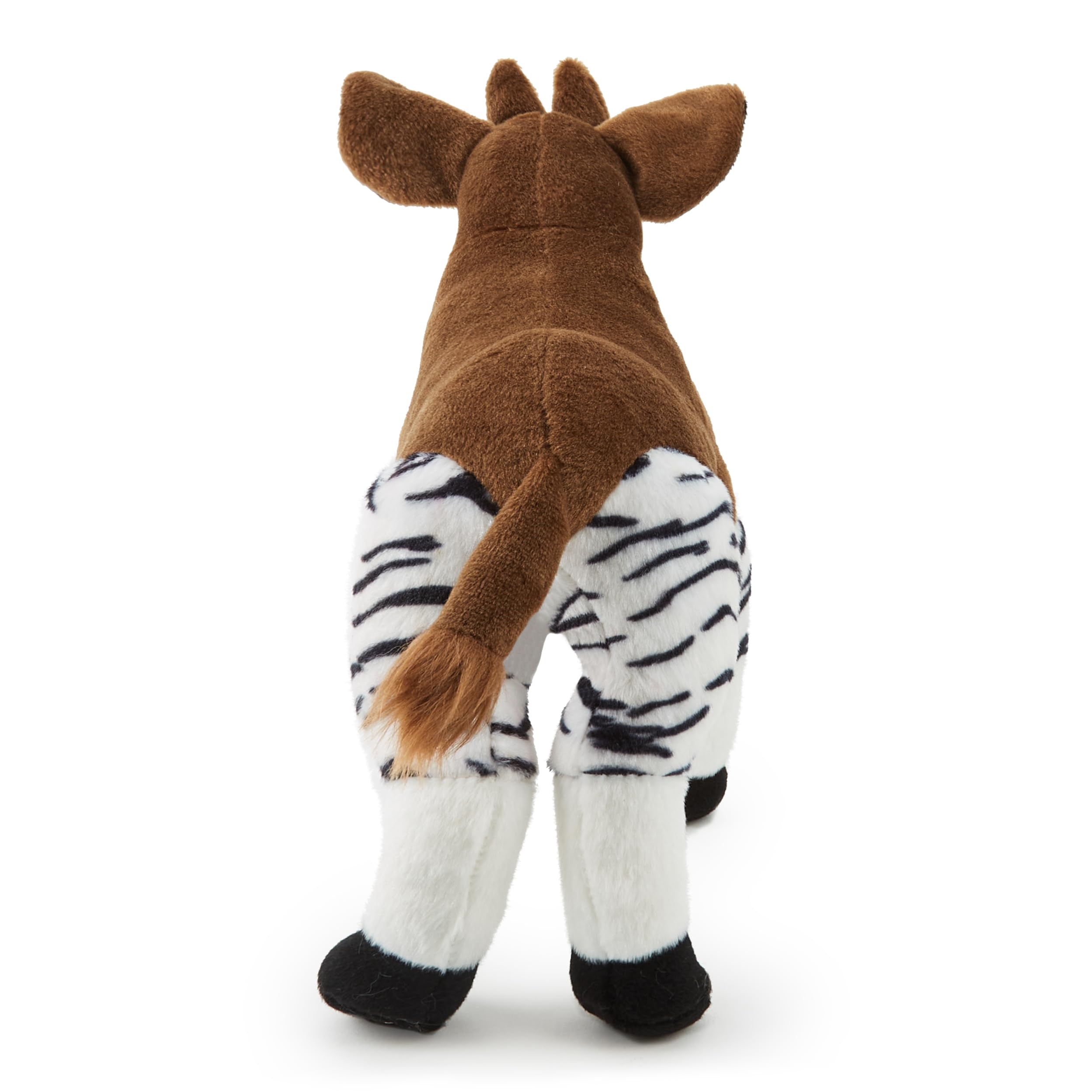 Zappi Co Okapi Plush Toy (35cm) - Unique, Cuddly Safari Toy, Eco-Friendly, Fascinating for Curious Kids Made from Recycled Material - Image 4