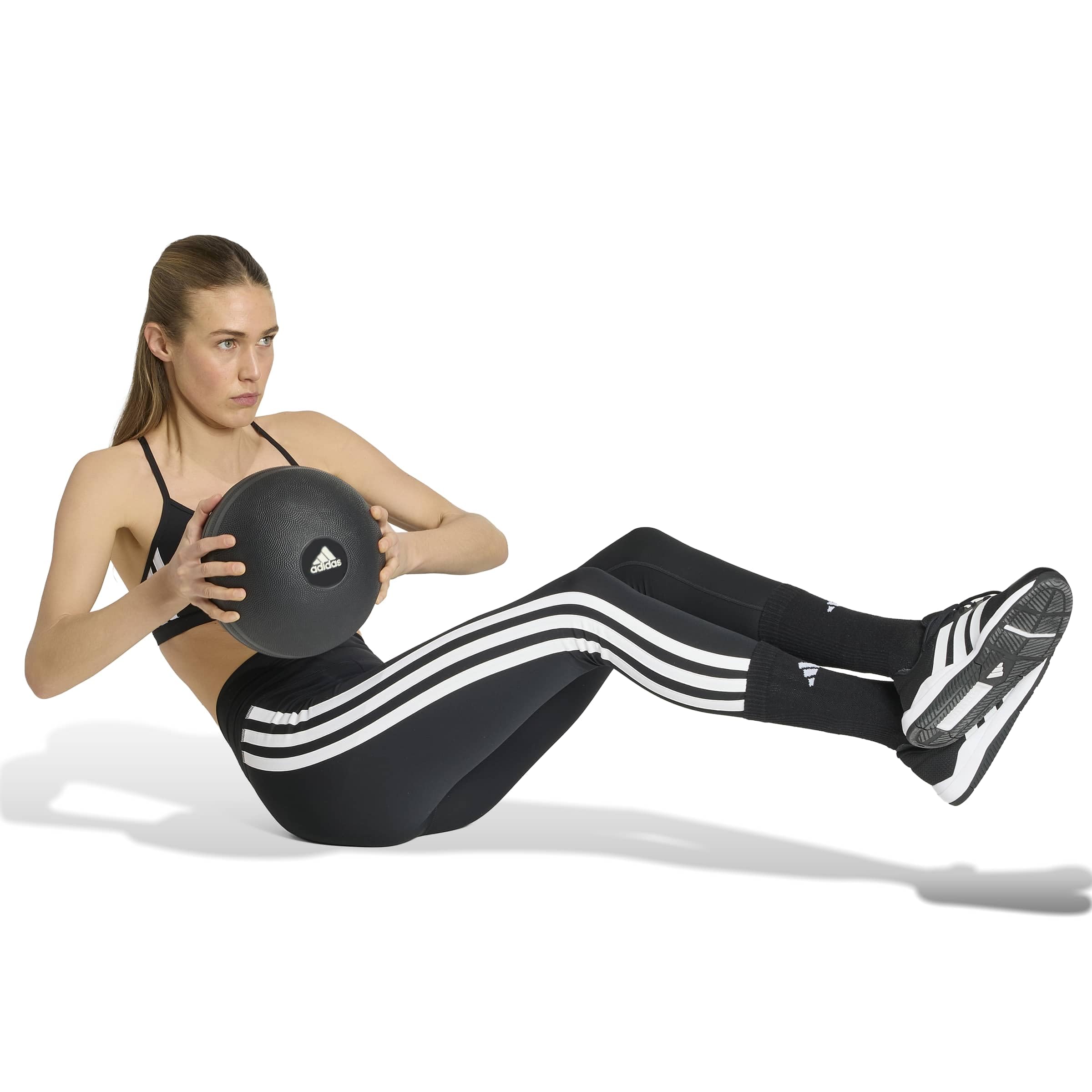 adidas Optimé Essentials 3-Stripes Light Support Sujetador Deportivo Mujer (Pack de 1)