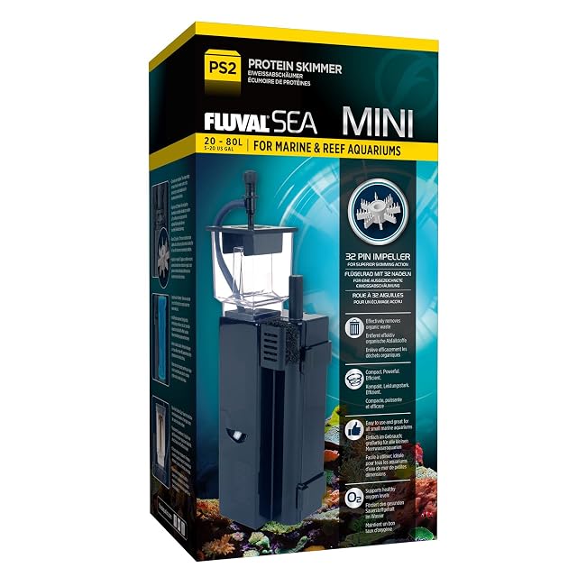 Foto 2 de 3 de Fluval Sea Filtro Skimmer de Proteinas para Acuario Agua Salana Mini, 30-80L