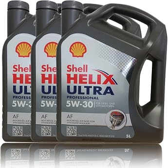 SHELL Helix Ultra Professional AF 5W-30 3 x 5 Litres