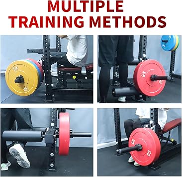 Leg Extension Machine Leg Curl Machine Adjustable Leg Extension Attachment for Home Gym Leg Extension Rack Attachment, Fitness Squat Rack Accessories, Diameter 120 mm/4.7 inch Thick Foam
