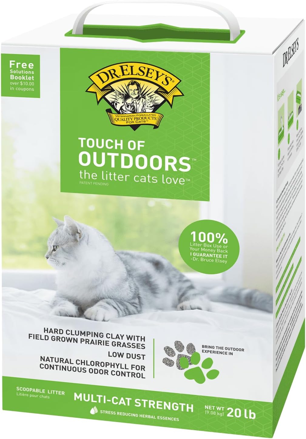 Dr. Elsey's Ultra+ Clumping Clay Cat Litter 40lb. Bag