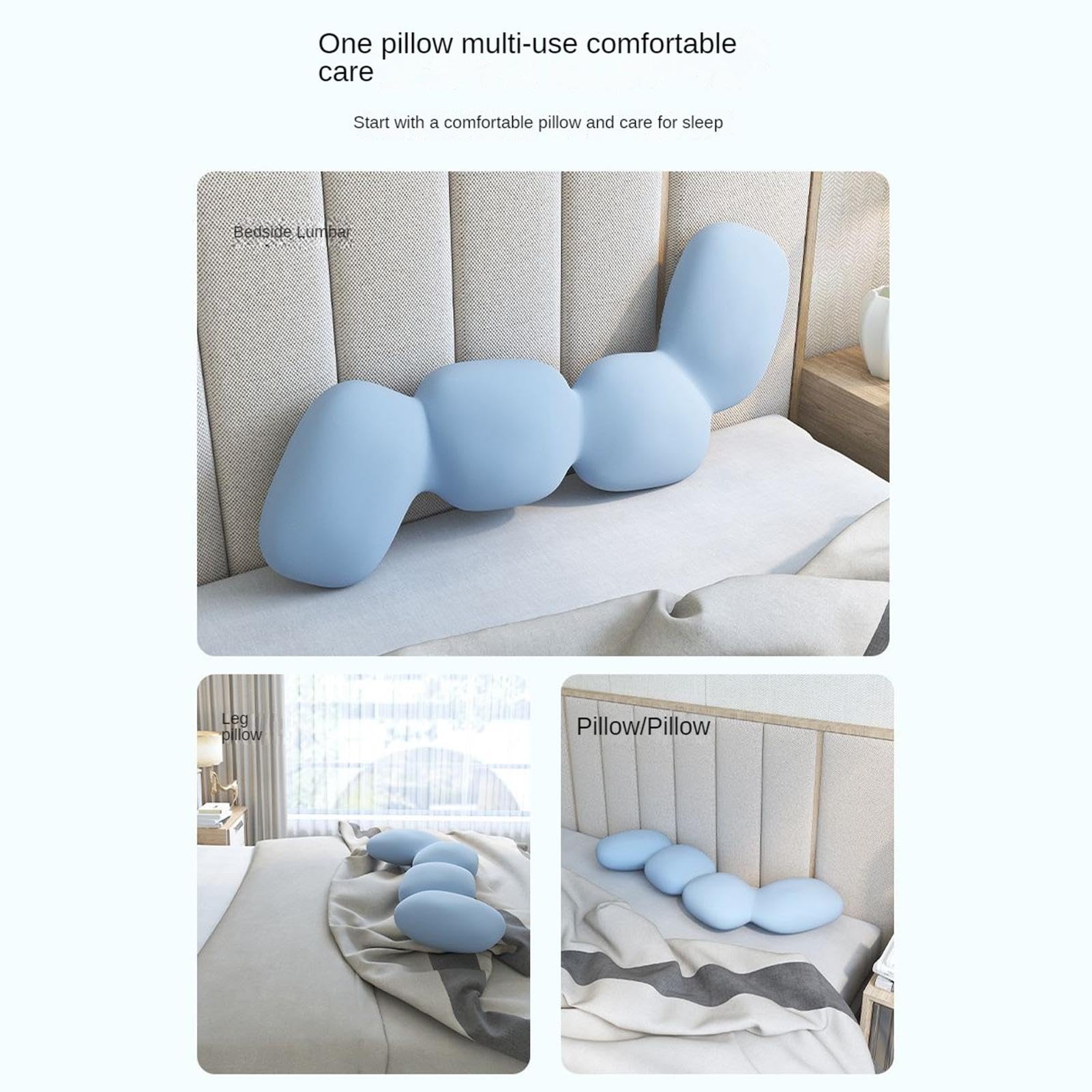 Almohada de Cuerpo para Adultos, Almohada en Forma de hipocampo | almohada de cuerpo transpirable, inserto de almohada de cuerpo largo y transpirable con de almohada con cremallera, rop