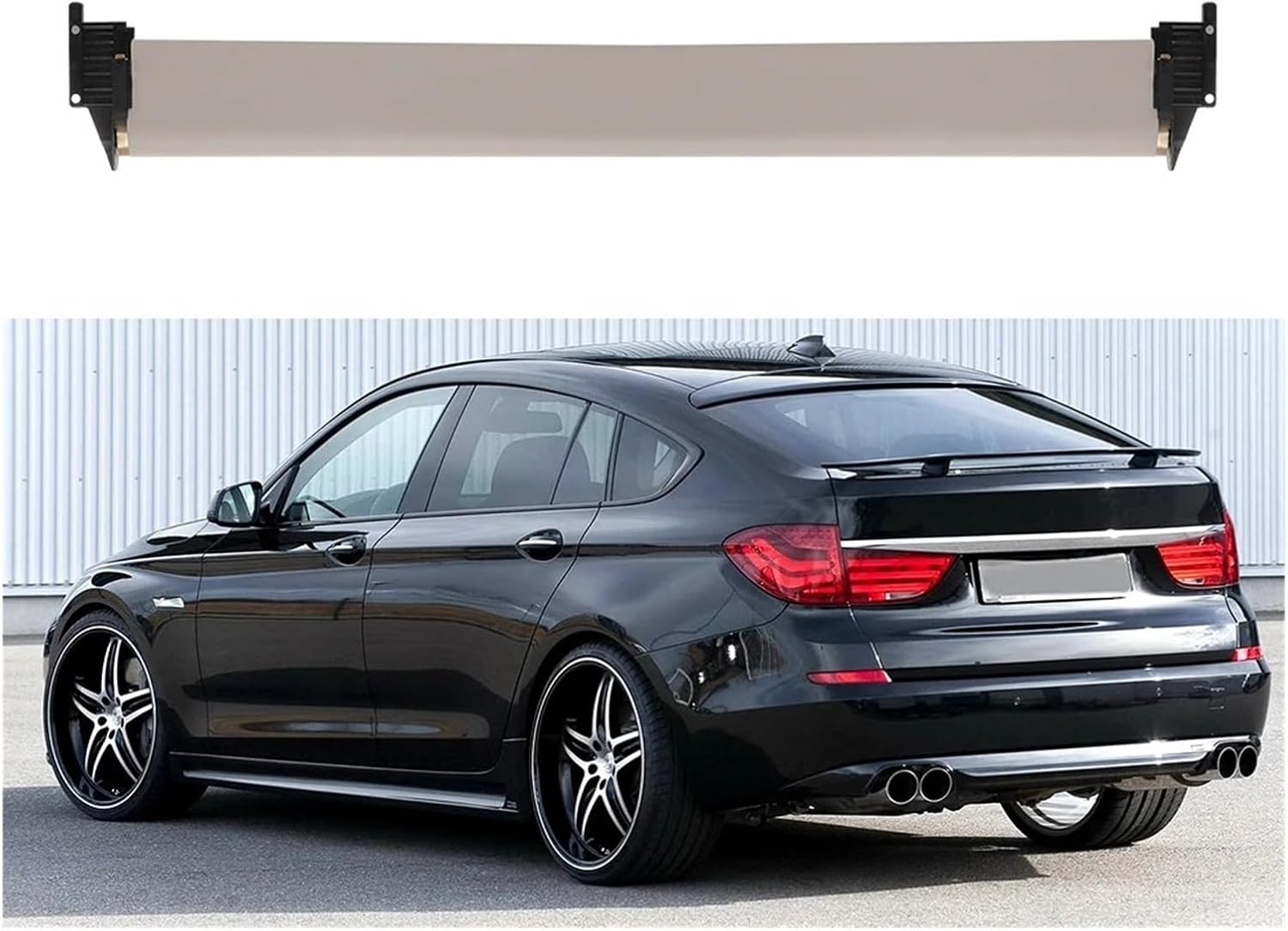 Car Panorama Sunroof Curtain Compatible For BMW 5 Series 535i 550i GT5 F07 2010-2017 Sunshade Cover 54107237591 54107237592 54107237593(Beige)