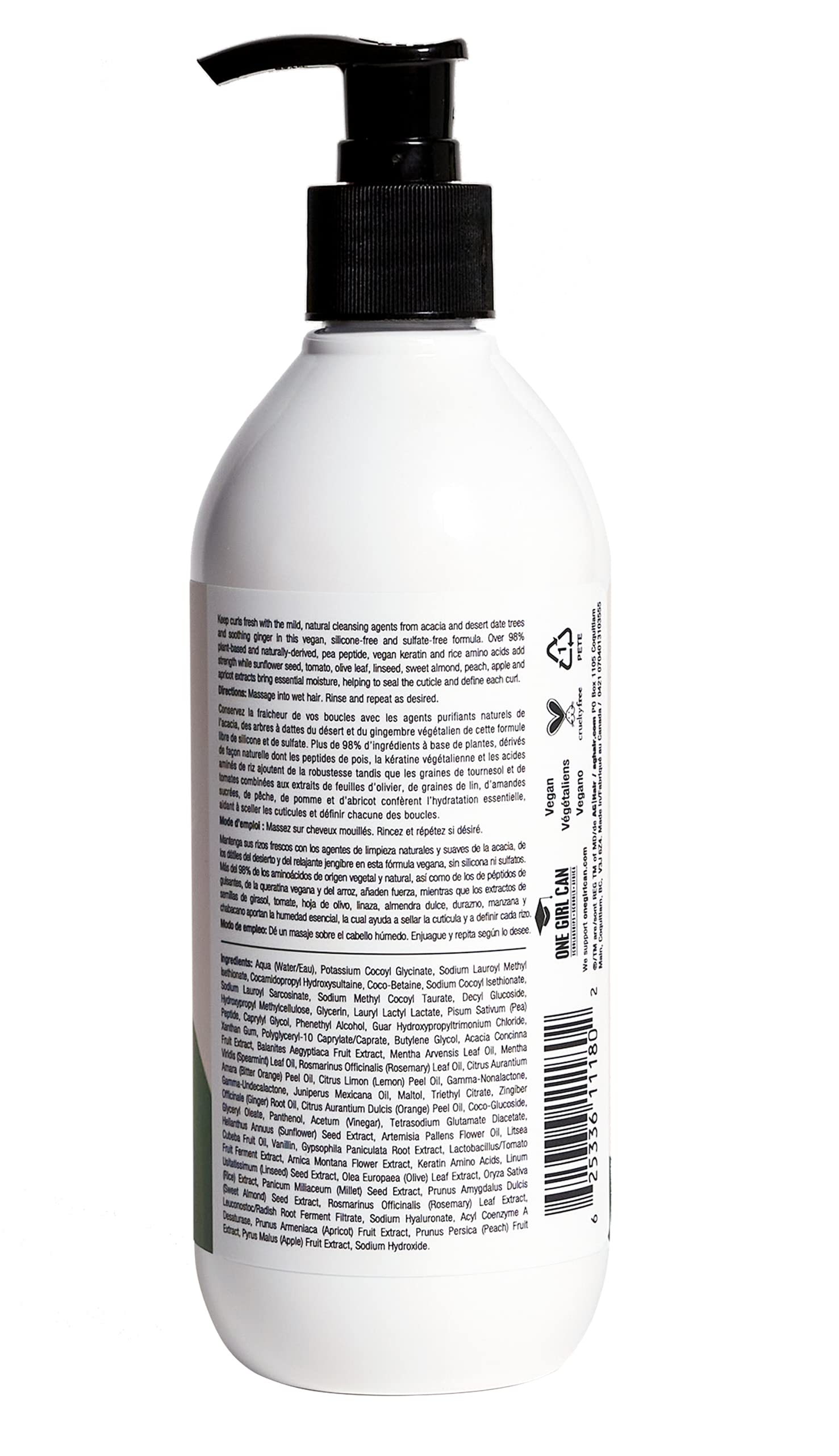 AG Care Curl Fresh Hydrating Shampoo for Defined, Moisturized Curls